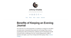 Desktop Screenshot of johnny.chadda.se